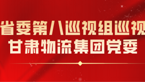  省委第八巡視組巡視甘肅省國(guó)際物流集團(tuán)有限公司黨委工作動(dòng)員會(huì)召開